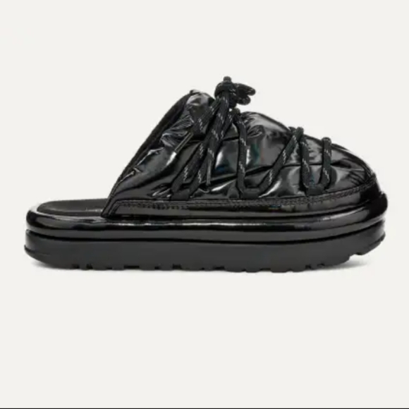 UGG SPACESLIDER HI SHINE SLIDE PLATFORM SLIPPER SHOES - Picture 14 of 17